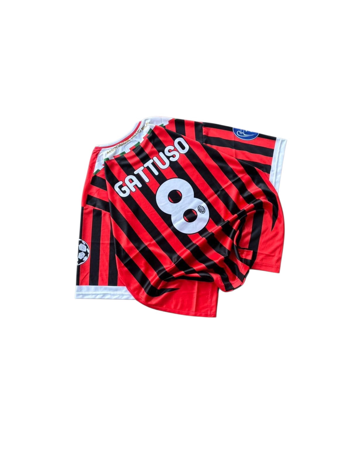 AC MILAN GATTUSO 8 2011/12 HOME KIT