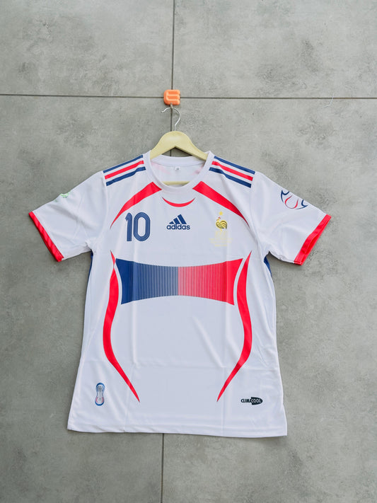 RETRO FRANCE 2006 AWAY KIT ZIDANE