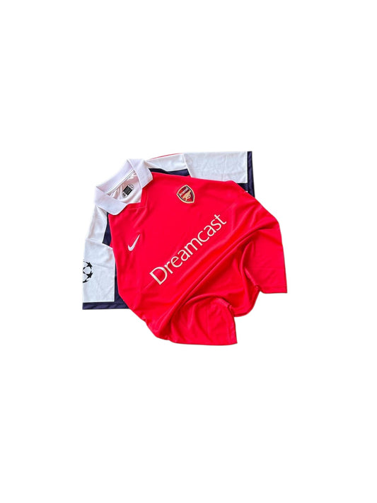 ARSENAL BERGKAMP 10 2000-02 HOME KIT