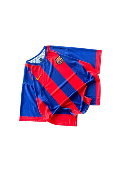 FC BARCELONA MESSI 30 2004-05 HOME KIT