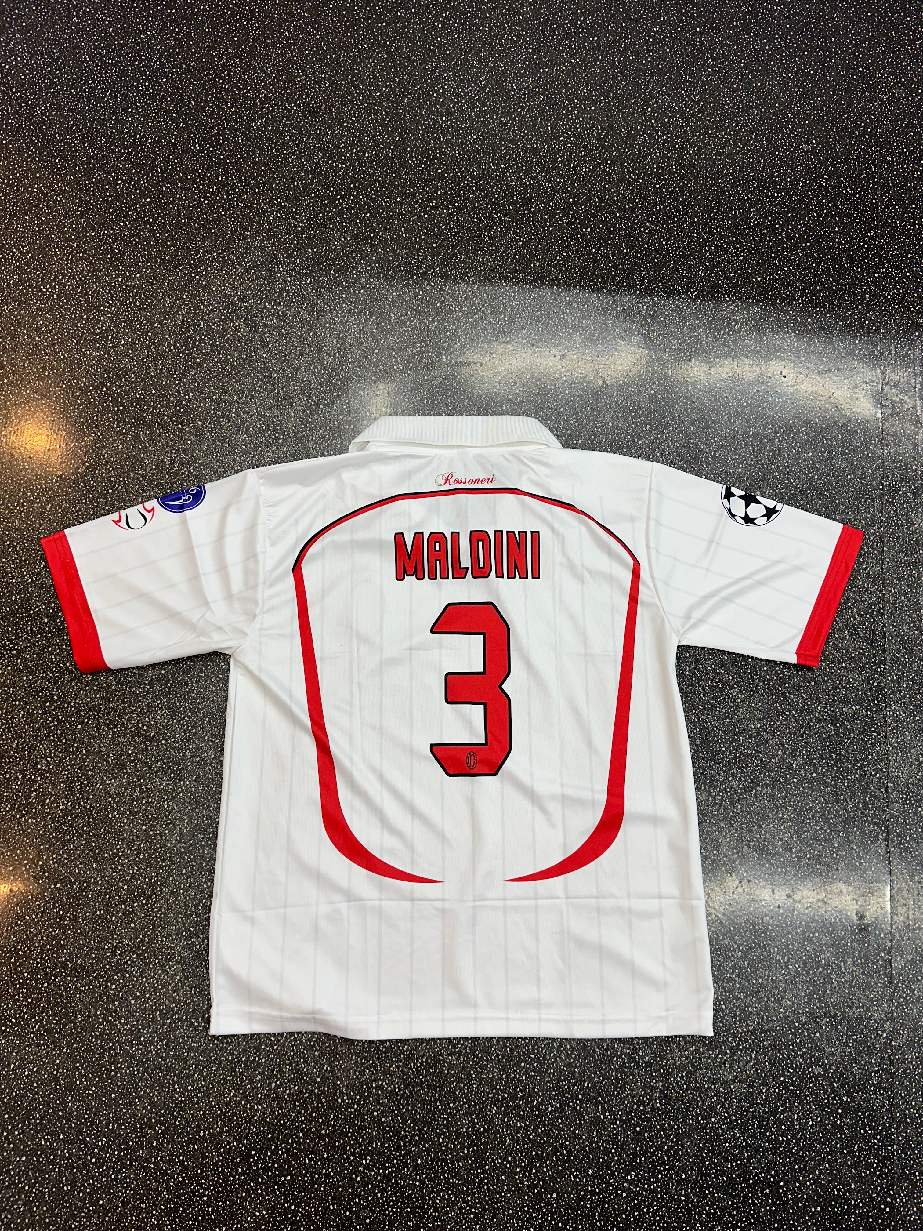 AC MILAN MALDINI 3 2006-07 AWAY KIT – SAVX SPORTS